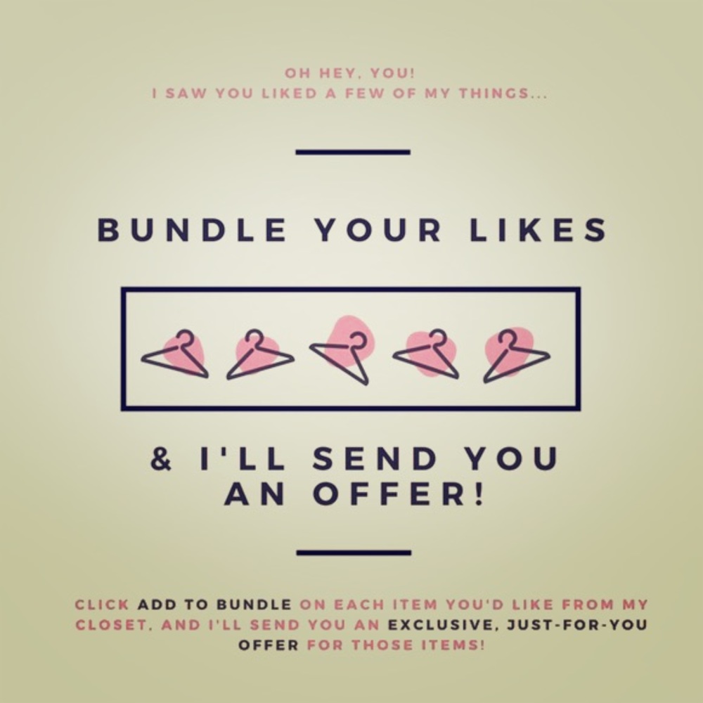 I can make some great deals with bundles!!!